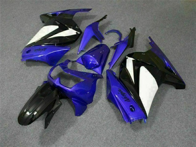 ABS Plástico EX250 2008-2012 - Azul Blanco Negro Ninja ABS Plástico EX250 2008-2012 - Azul Blanco Negro Ninja