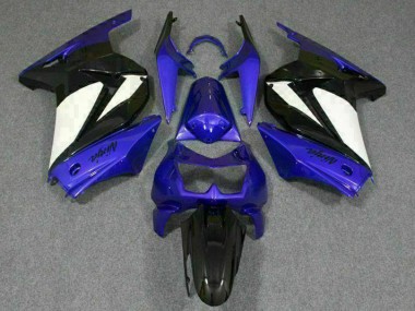 ABS Plástico EX250 2008-2012 - Azul Blanco Negro Ninja