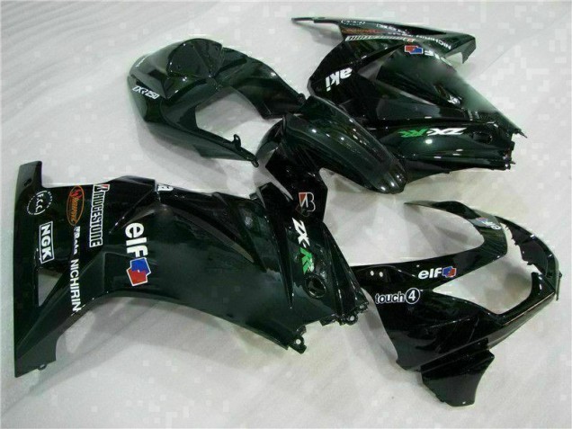 ABS Plástico EX250 2008-2012 - Negro