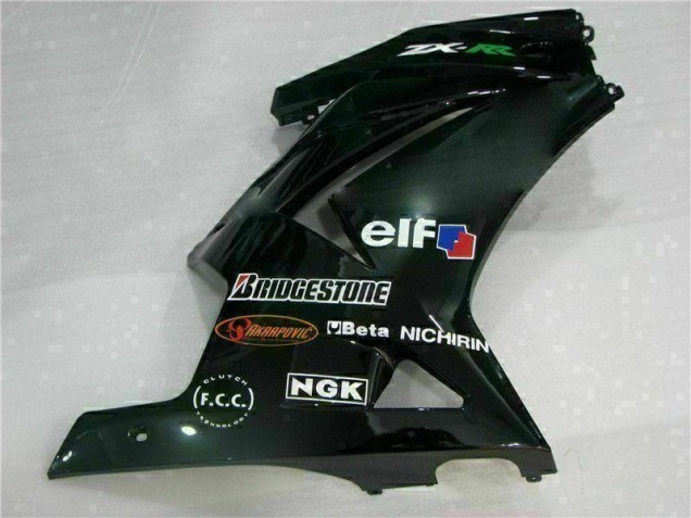 ABS Plástico EX250 2008-2012 - Negro