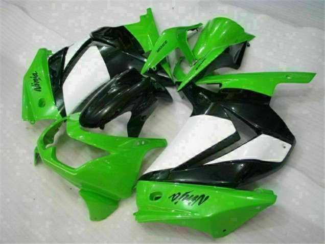 ABS Plástico EX250 2008-2012 - Verde Negro Ninja