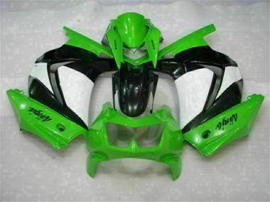 ABS Plástico EX250 2008-2012 - Verde Negro Ninja