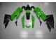 ABS Plástico EX650 2009-2011 - Verde Negro