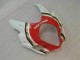 ABS Plástico GSXR 1000 K7 2007-2008 - Rojo Blanco
