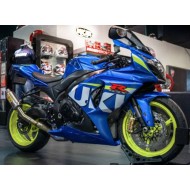 ABS Plástico GSXR 1000 K9 2009-2016 - Azul Blanco