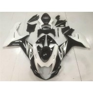 ABS Plástico GSXR 600 / 750 K11 2011-2021 - Negro Blanco