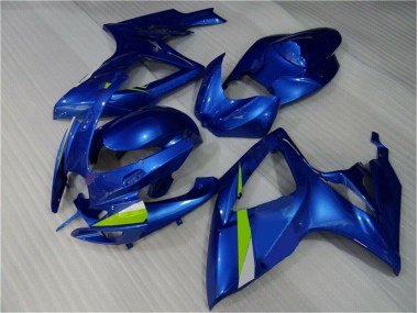 ABS Plástico GSXR 600 / 750 K6 2006-2007 - Azul