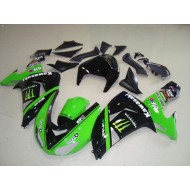 ABS Plástico ZX10R 2006-2007 - Verde Monster