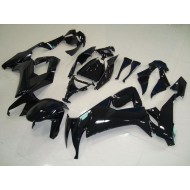 ABS Plástico ZX10R 2008-2010 - Brillante Negro