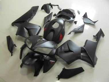 ABS Plásticos CBR 600 RR 2005-2006 - Negro Rojo