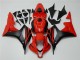 ABS Plásticos CBR 600 RR 2007-2008 - Negro Rojo ABS Plásticos CBR 600 RR 2007-2008 - Negro Rojo