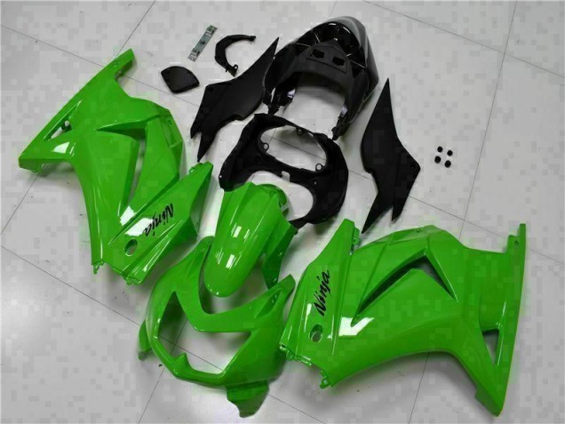 ABS Plásticos EX250 2008-2012 - Verde Negro Ninja