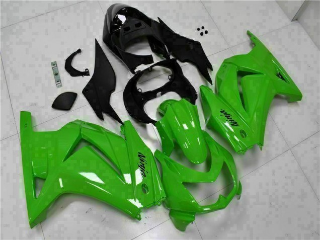 ABS Plásticos EX250 2008-2012 - Verde Negro Ninja