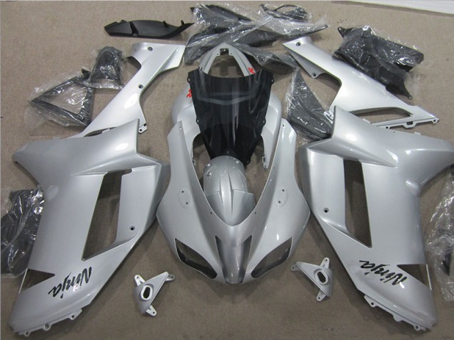 ABS Plásticos ZX6R 2007-2008 - Plata ABS Plásticos ZX6R 2007-2008 - Plata