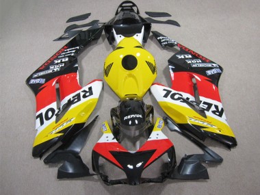 Carenado CBR 1000 RR 2004-2005 - Amarillo Rojo Repsol