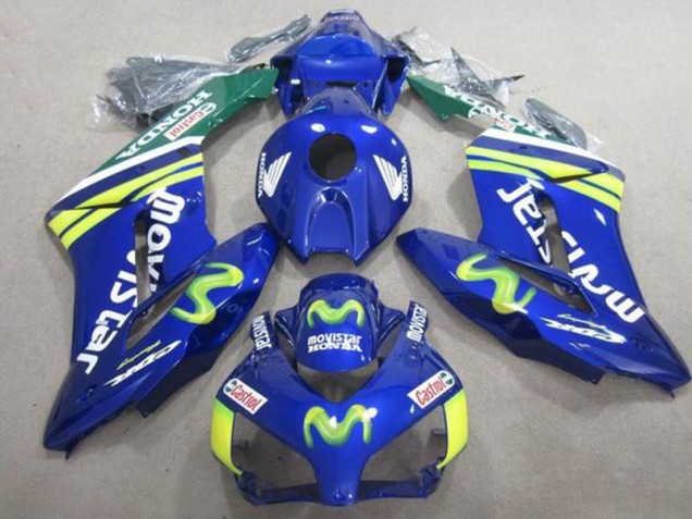 Carenado CBR 1000 RR 2004-2005 - Azul Movistar Castrol