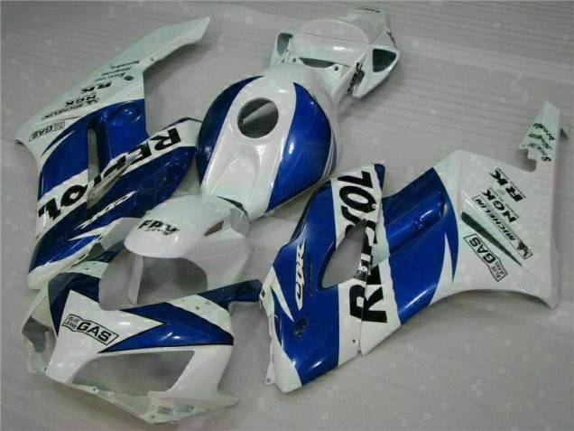 Carenado CBR 1000 RR 2004-2005 - Blanco Azul Repsol Carenado CBR 1000 RR 2004-2005 - Blanco Azul Repsol