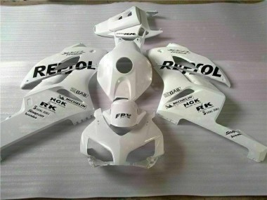 Carenado CBR 1000 RR 2004-2005 - Blanco Negro Repsol