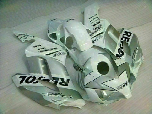 Carenado CBR 1000 RR 2004-2005 - Blanco Plata Repsol Carenado CBR 1000 RR 2004-2005 - Blanco Plata Repsol