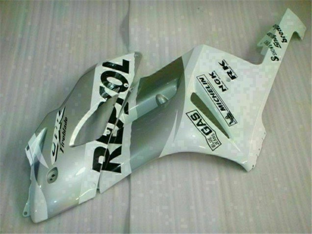 Carenado CBR 1000 RR 2004-2005 - Blanco Plata Repsol Carenado CBR 1000 RR 2004-2005 - Blanco Plata Repsol