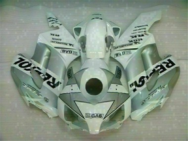 Carenado CBR 1000 RR 2004-2005 - Blanco Plata Repsol