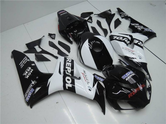 Carenado CBR 1000 RR 2004-2005 - Blanco Repsol Negro