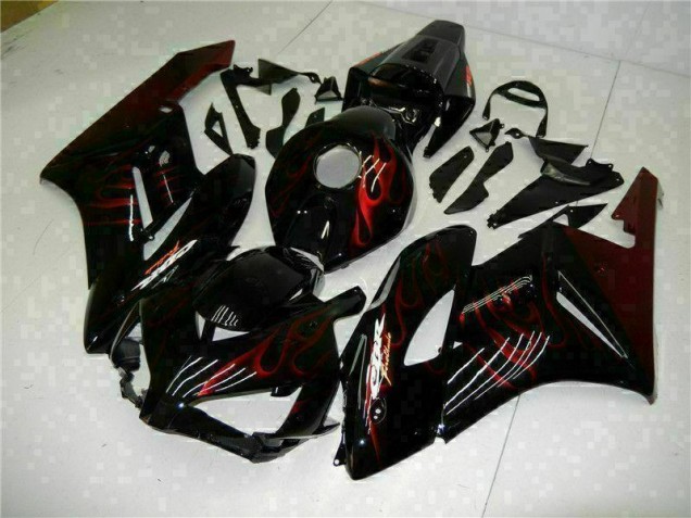 Carenado CBR 1000 RR 2004-2005 - Rojo Llama Negro Carenado CBR 1000 RR 2004-2005 - Rojo Llama Negro