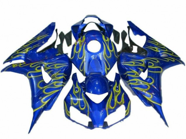 Carenado CBR 1000 RR 2006-2007 - Amarillo Llama Azul