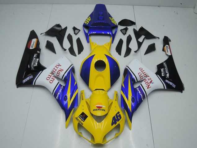 Carenado CBR 1000 RR 2006-2007 - Amarillo Nastro