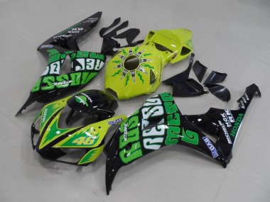 Carenado CBR 1000 RR 2006-2007 - Amarillo Verde Rossi