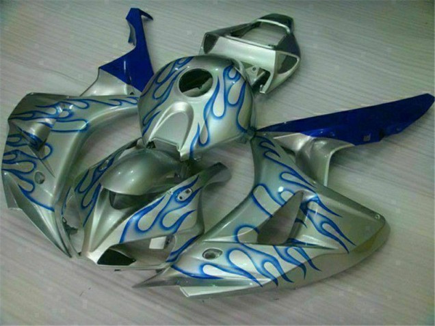 Carenado CBR 1000 RR 2006-2007 - Azul Llama Plata
