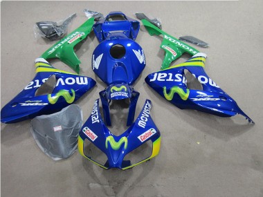 Carenado CBR 1000 RR 2006-2007 - Azul Movistar Castrol