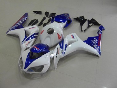 Carenado CBR 1000 RR 2006-2007 - Blanco Perla Azul