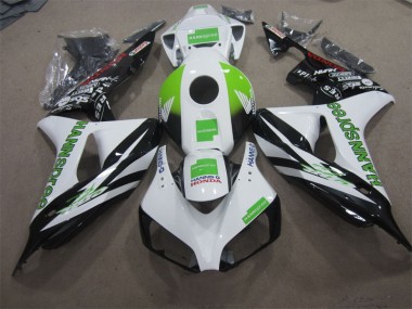 Carenado CBR 1000 RR 2006-2007 - Blanco Verde Hannspree