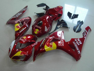 Carenado CBR 1000 RR 2006-2007 - Caramelo Rojo Red Bull