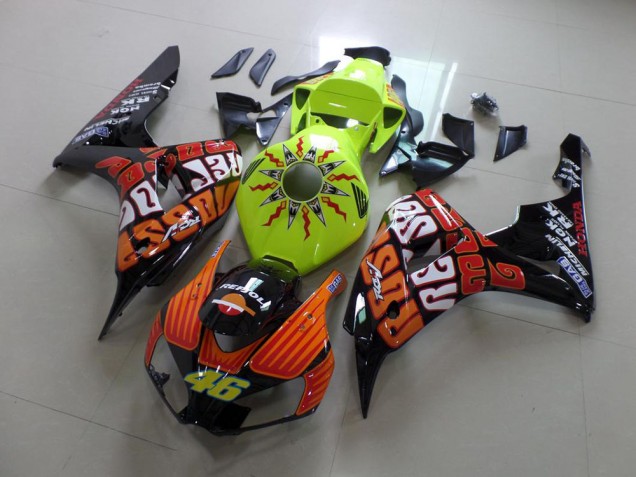 Carenado CBR 1000 RR 2006-2007 - Fluro Rossi