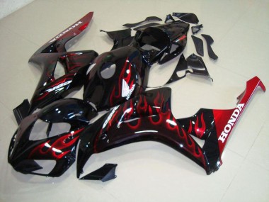 Carenado CBR 1000 RR 2006-2007 - Rojo Llama