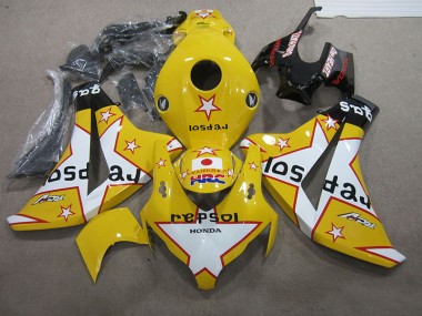 Carenado CBR 1000 RR 2008-2011 - Amarillo Repsol HRC