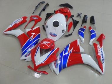 Carenado CBR 1000 RR 2012-2016 - Blanco Rojo TT Legend