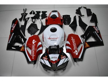 Carenado CBR 1000 RR 2012-2016 - Negro Blanco Rojo Santander