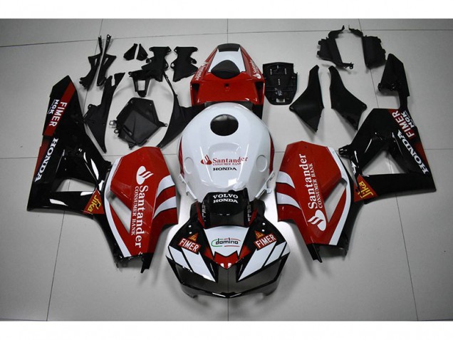 Carenado CBR 1000 RR 2012-2016 - Negro Blanco Rojo Santander