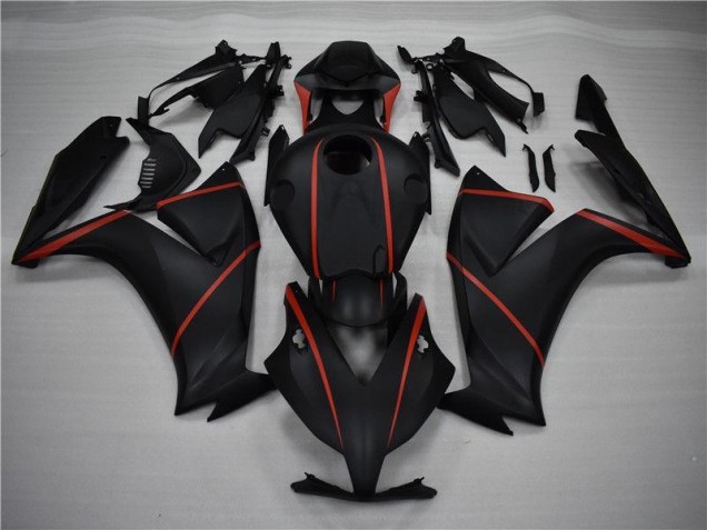 Carenado CBR 1000 RR 2012-2016 - Negro Mate Rojo