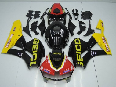 Carenado CBR 1000 RR 2012-2016 - Negro Rojo HRC