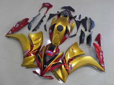 Carenado CBR 1000 RR 2012-2016 - Oro & Oscuro Rojo