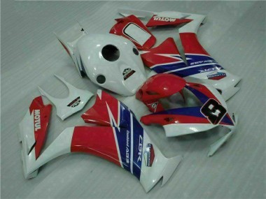 Carenado CBR 1000 RR 2012-2016 - Rojo Azul Blanco