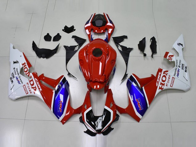 Carenado CBR 1000 RR 2017-2023 - Rojo Azul HRC