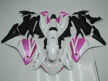 Carenado CBR 250 RR 2011-2013 - Blanco Rosa
