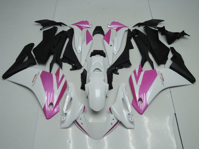 Carenado CBR 250 RR 2011-2013 - Blanco Rosa Carenado CBR 250 RR 2011-2013 - Blanco Rosa