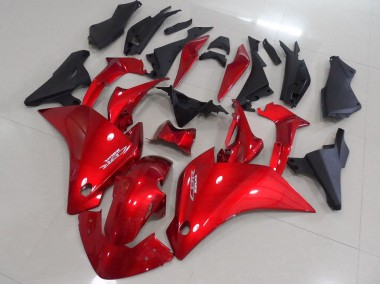 Carenado CBR 250 RR 2011-2013 - Rojo Negro Mate