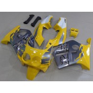 Carenado CBR 250 RR MC19 1988-1989 - Gris Amarillo